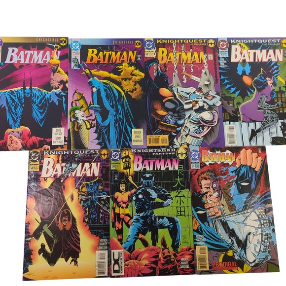Batman DC Comics Comic Lot of 7 Issues #493 494 502 503 508 509 513 NM VF - Picture 1 of 5